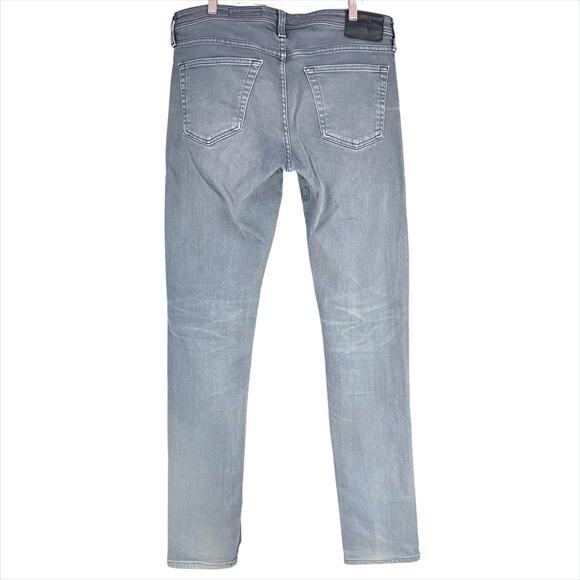 AG ADRIANO GOLDSCHMIED Tellis Modern Slim Jeans in Cool Faded Gray Size 34Wx33L - Picture 5 of 12